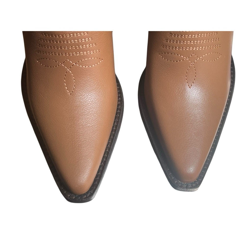 Dingo Pretty N Prissy Camel leather‎ Women's Western Cowboy Boots Size 6.5 NEW - Picture 9 of 16